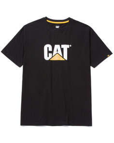 Мужская футболка с логотипом CAT, черный Caterpillar