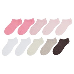 Комплект носков H&amp;M Ankle, 10 пар, розовый/светло-розовый H&M