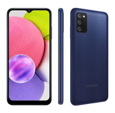Смартфон Samsung Galaxy A03s 32 Гб, синий