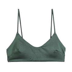 Лиф H&amp;M Bikini Top, хаки H&M