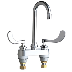 Смеситель для Ванной Комнаты Chicago Faucets 895-317E35ab Centerset, brass