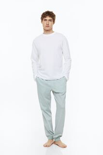 Комплект из 2 штанов для пижамы H&amp;M, бирюзовый H&M
