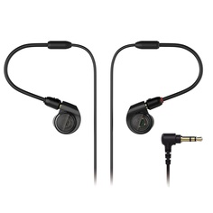 Наушники-вкладыши Audio-Technica ATH-E40 мониторные, черный