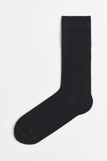 Носки из смесовой шерсти H&amp;M, черный H&M