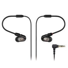 Наушники-вкладыши Audio-Technica ATH-E50 мониторные, черный