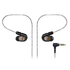 Наушники-вкладыши Audio-Technica ATH-E70 мониторные, черный