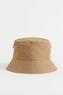 Рыбацкая шапка с карманами H&amp;M, темно-бежевый H&M
