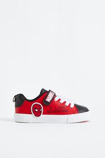 Спортивная обувь с принтом H&amp;M, красный/человек-паук H&M