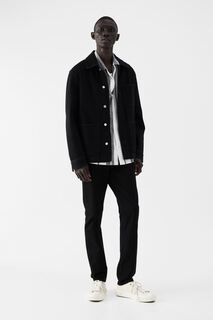 Узкие джинсы Freefit H&amp;M, черный/не выцветает черный H&M