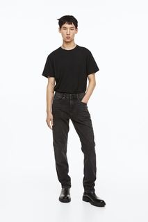 Узкие джинсы Freefit H&amp;M, черный H&M