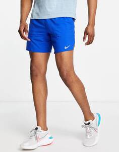 7-дюймовые шорты Nike Running Stride Dri-FIT ярко-синего цвета