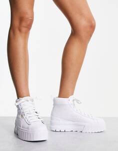 Кроссовки Puma Mayze Mid Chunky, белый