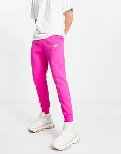 Джоггеры Nike Club, ярко-розовый