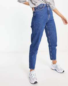 Джинсы Tommy Jeans с ультравысокой посадкой средней потертости