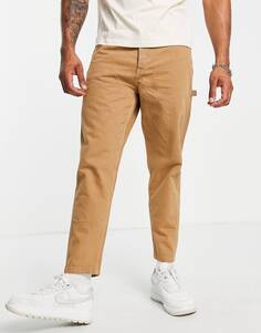 Зауженные джинсы среднего бежевого цвета BOSS Casual Tatum
