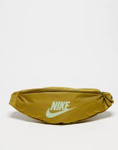 Поясная сумка Nike Heritage из золотистого мха