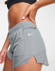 Серые 3-дюймовые шорты Nike Running Tempo Luxe