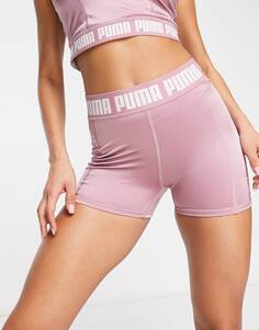 Розовые обтягивающие шорты 3 дюйма Puma Training Strong