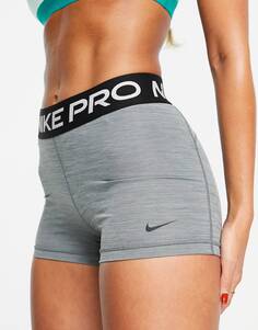 Серые шорты Nike Training Pro 365 Dri-FIT шириной 3 дюйма