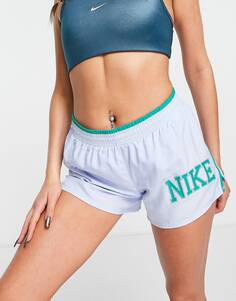 Сине-зеленые шорты Nike Running Swoosh Run Dri-FIT 10k с логотипом