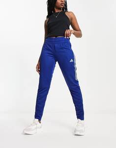 Темно-синие джоггеры с 3 полосками adidas Sportswear House Of Tiro