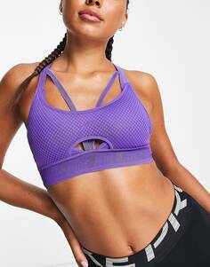 Фиолетовый спортивный бюстгальтер с легкой поддержкой Nike Training Indy Ulterbreathe Dri-FIT ADV