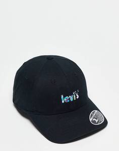Черная кепка с логотипом Levi&apos;s Levis