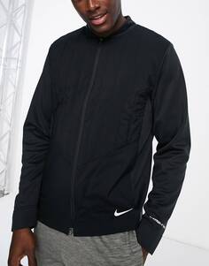 Черная куртка на молнии Nike Golf Repel Therma-FIT ADV