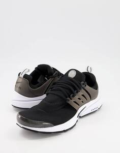 Черно-белые кроссовки Nike Air Presto