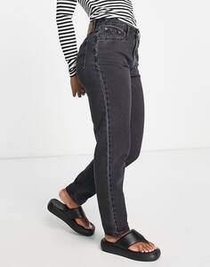 Черные выбеленные джинсы для мам Levi&apos;s в стиле 80-х Levis