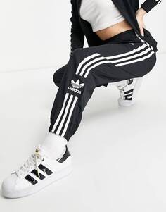 Женские брюки спортивные Adidas Originals Lock Up 3 Striples, черный/белый