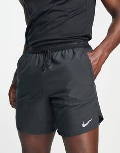 Черные шорты Nike Running Stride Dri-FIT 7 дюймов