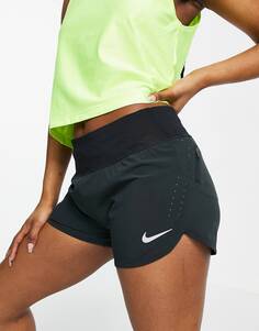 Черные шорты Nike Running Eclipse шириной 3 дюйма