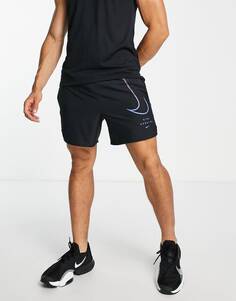 Черные шорты Nike Running Run Division Challenger Dri-FIT Swoosh