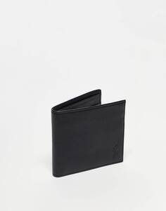 Черный кожаный бумажник Polo Ralph Lauren