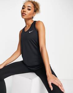 Черный спортивный жилет со спиной Nike Training Dri-FIT