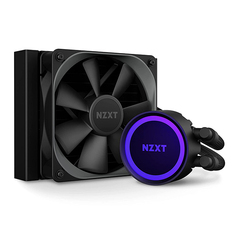 Система водяного охлаждения для процессора NZXT Kraken 120, RGB, черный