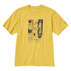 Футболка Uniqlo UT NY Pop Art (Jean-Michel Basquiat), желтый