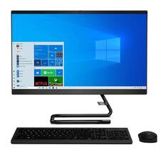 Моноблок Lenovo IdeaCentre AIO 3i 24&quot;, Intel Core i3-10100T, FHD, 8Гб, 1Тб/256Гб, DVD-RW, английская клавиатура