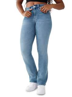 Джинсы Boot Cut Becca True Religion с эффектом выцветания, голубой