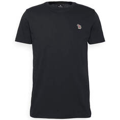Базовая футболка PS Paul Smith Zebra Slim Fit, черный