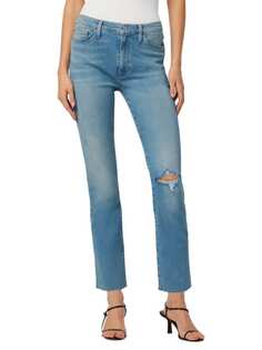 Прямые джинсы blair с высокой посадкой Hudson Denim blue