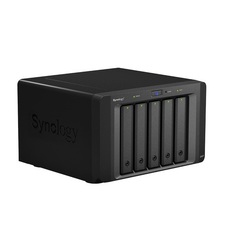 Модуль расширения для сетевого хранилища Synology DX517 с 5 отсеками, черный