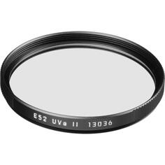 Leica E52 52mm UVa II Glass Filter, Black