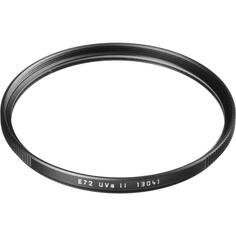 Leica E72 72mm UVa II Glass Filter, Black