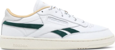 Кроссовки club c revenge &apos;white forest green&apos; Reebok, белый