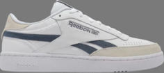 Кроссовки club c revenge &apos;white brave blue&apos; Reebok, белый