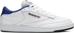 Кроссовки eric emanuel x club c 85 &apos;ultramarine&apos; Reebok, белый