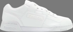 Кроссовки atmos x workout plus &apos;25th anniversary - glow in the dark&apos; Reebok, белый