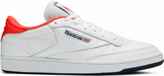 Кроссовки eric emanuel x club c 85 &apos;energy orange&apos; Reebok, белый